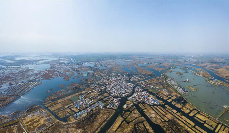 Einj?hriges Jubil?um: Luftaufnahmen von der Xiong'an New Area