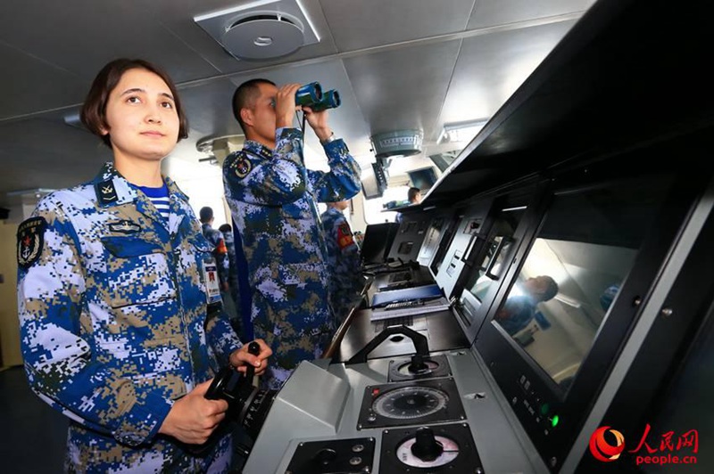 Die Kampfgruppe des Flugzeugtr?gers Liaoning führte Konfrontationsübungen durch