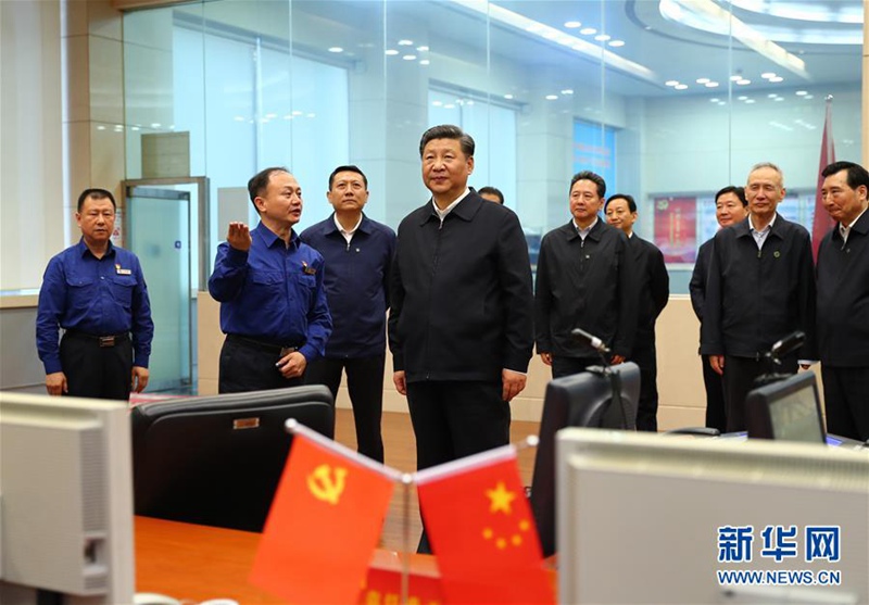 Xi Jinping besichtigte den Drei-Schluchten-Staudamm