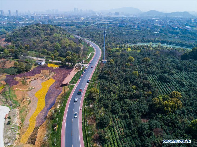 Eine Steigerung des l?ndlichen Lebens in Chinas Provinz Zhejiang