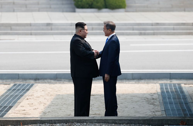Gipfeltreffen zwischen Spitzenpolitikern von DVRK und Südkorea