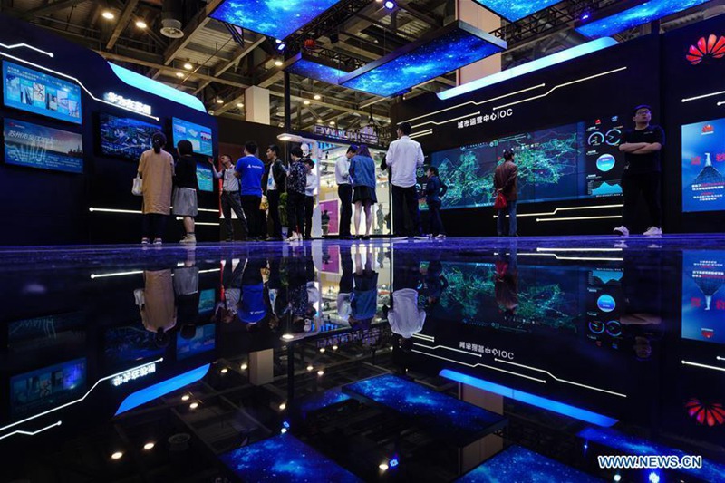 Global AI Product Application Expo 2018 in Jiangsu, China er?ffnet