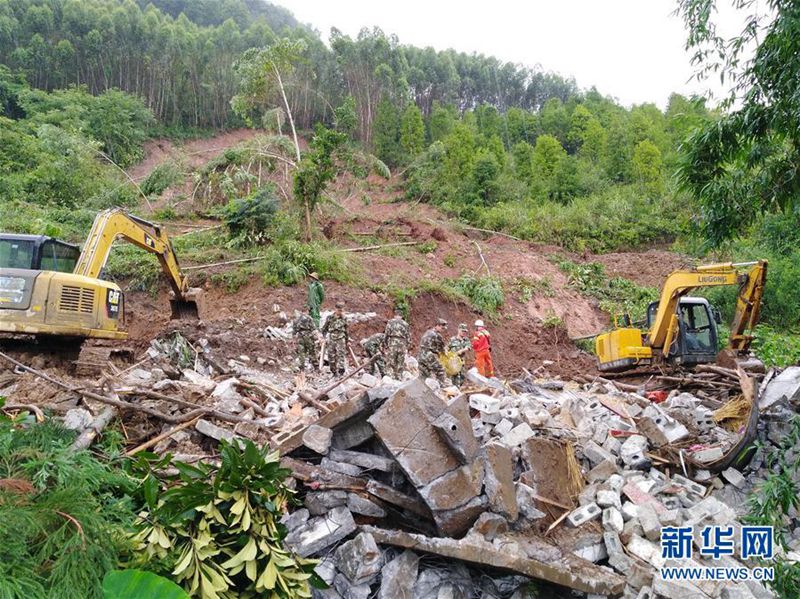 Südwestchina: überschwemmungen und Erdrutsche durch Regenschauer