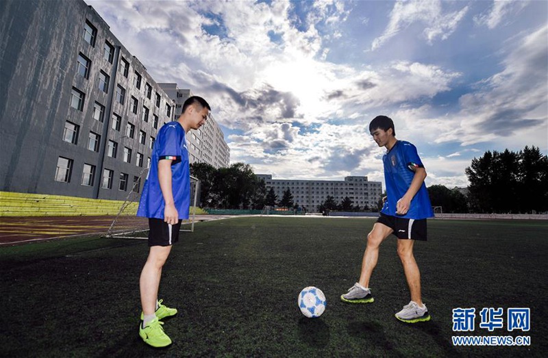 Blindenfu?ballspieler: ?Fu?ball gibt mir den Mut!“