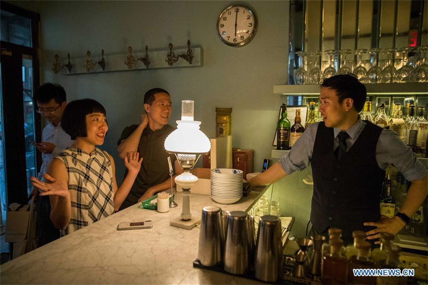 Restaurant mit einem Michelin-Stern: ?Cafe China“ in New York