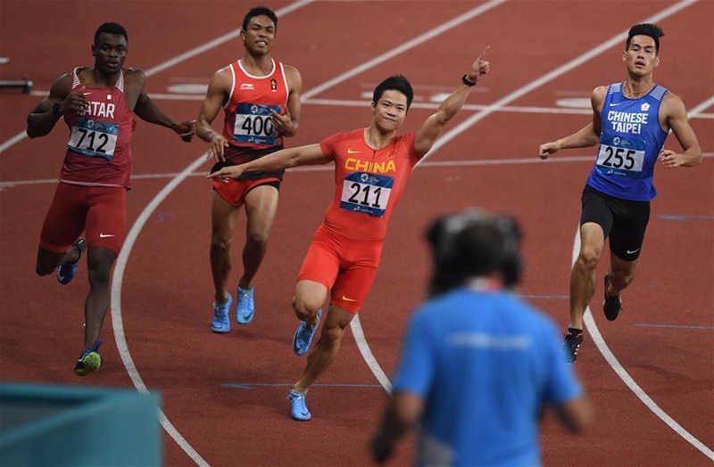 Su Bingtian: schnellster Asiate im 100-Meter-Lauf