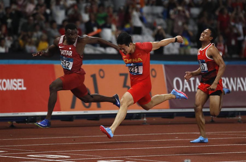 Su Bingtian: schnellster Asiate im 100-Meter-Lauf