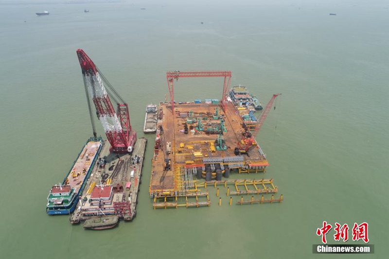 China baut weltweit gr??te Seebrücke
