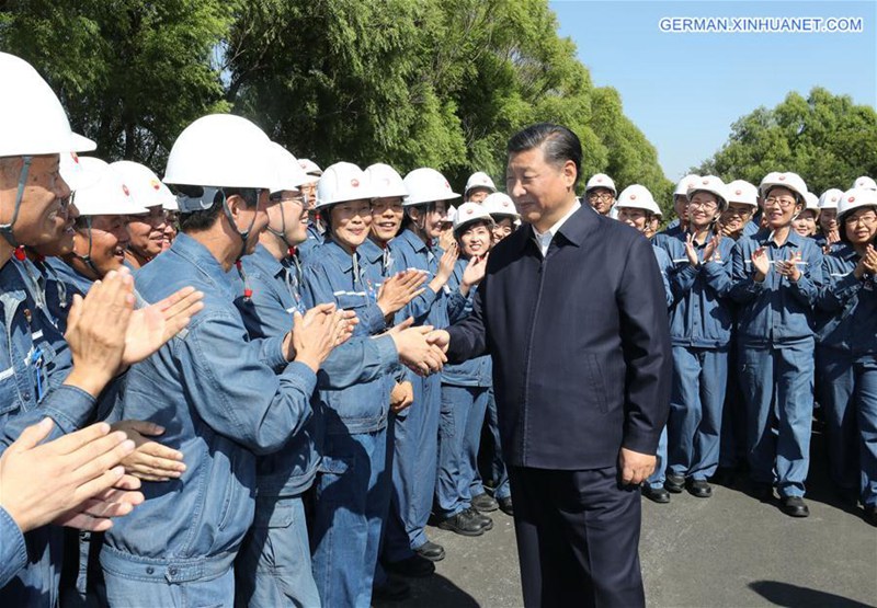 Staatspr?sident Xi inspiziert Liaoning