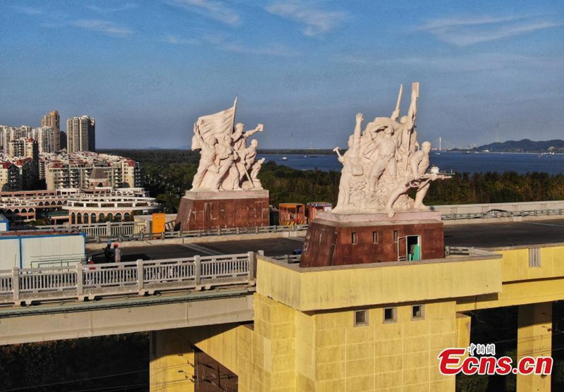 Legend?re Jangtse-Brücke wird restauriert