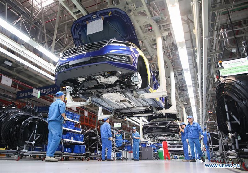 Shanghai Volkswagen pr?sentiert neue Autos auf der CIIE