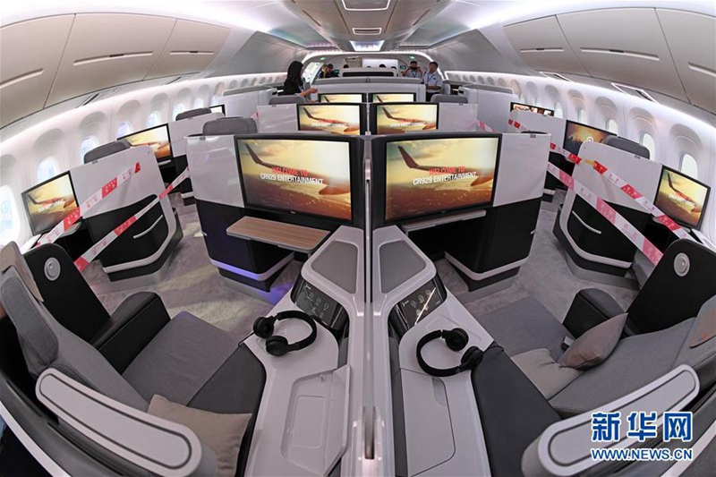 Prototyp des CR929 auf Airshow China