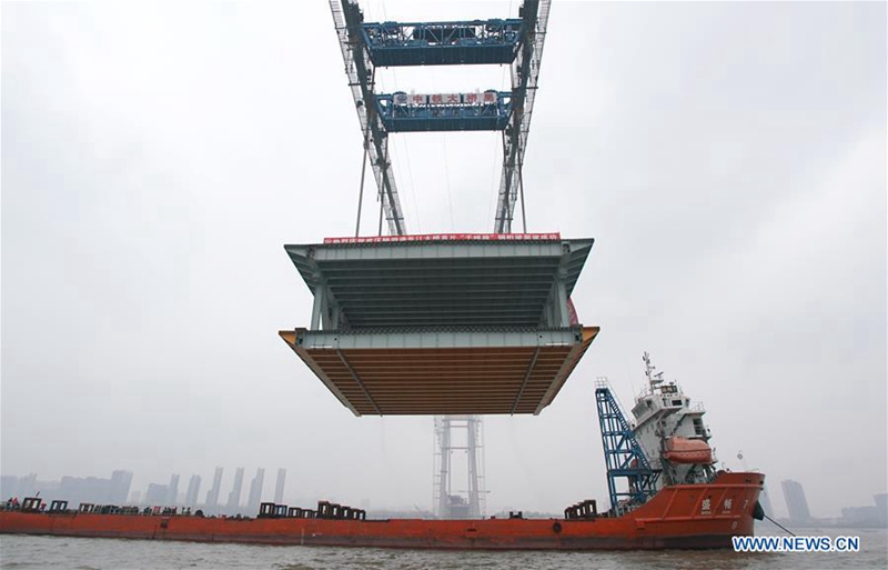 Die l?ngste Doppeldecker-H?ngebrücke der Welt wird 2019 fertiggestellt