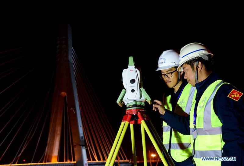 Drehkonstruktion an Xuzhou-Lanzhou-Eisenbahnbrücke abgeschlossen