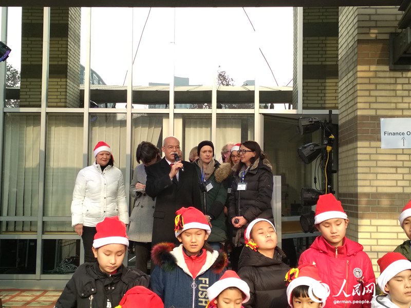 Deutsche Weihnachtsstimmung in Beijing
