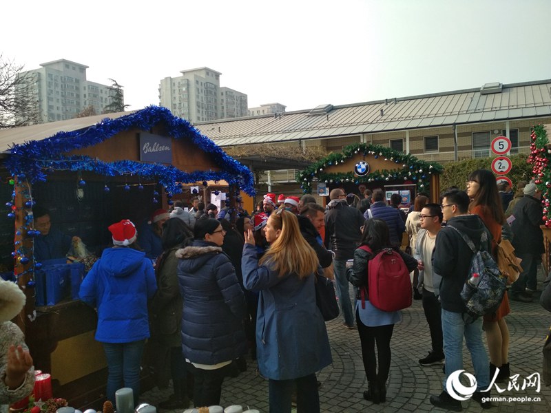 Deutsche Weihnachtsstimmung in Beijing