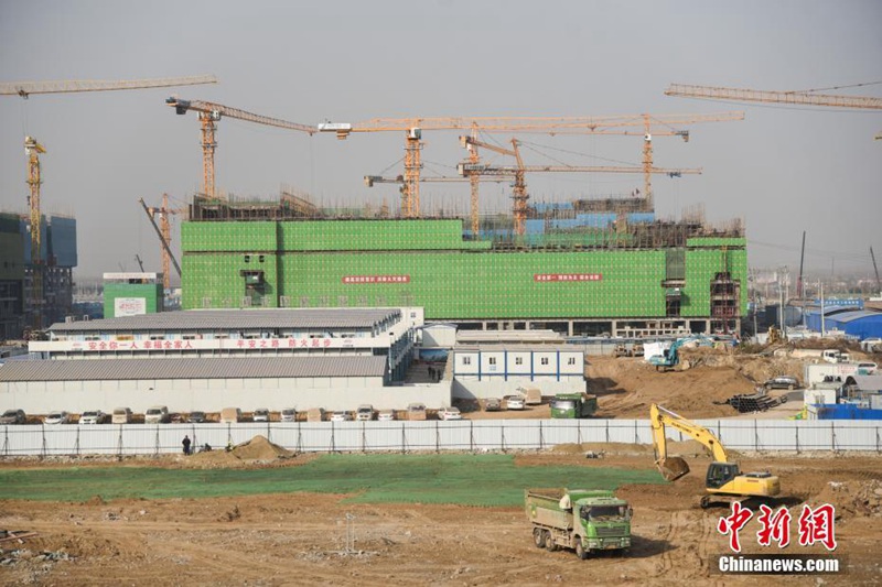 Beijings neuer Flughafen bereitet sich auf die Er?ffnung vor