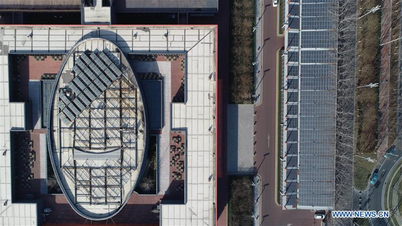 Neues Erscheinungsbild der chinesisch-singapurischen ?ko-Stadt im Bezirk Binhai New Area in Tianjin