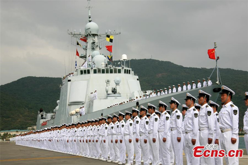 Chinas Flottenbegleitung hat seit Entsendung der ersten Eskorte betr?chtliche Fortschritte gemacht