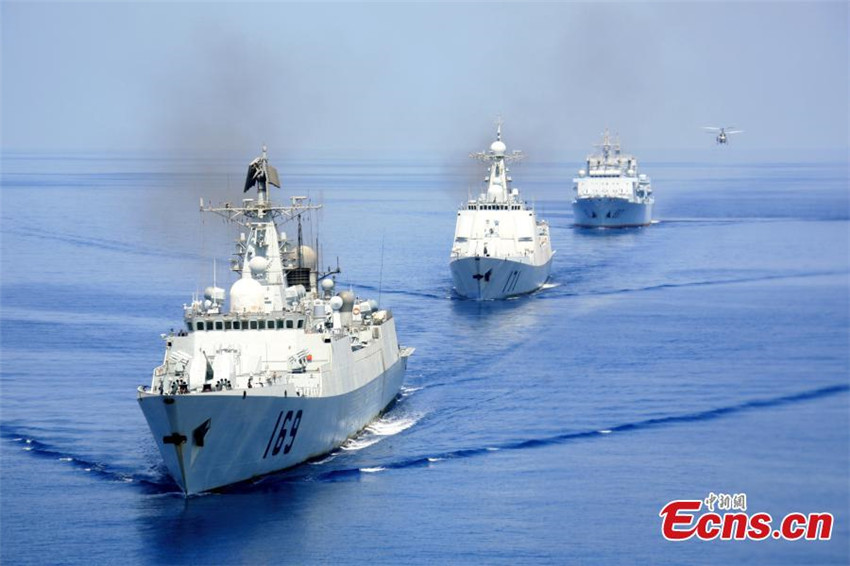 Chinas Flottenbegleitung hat seit Entsendung der ersten Eskorte betr?chtliche Fortschritte gemacht