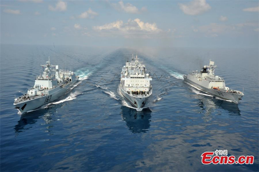 Chinas Flottenbegleitung hat seit Entsendung der ersten Eskorte betr?chtliche Fortschritte gemacht