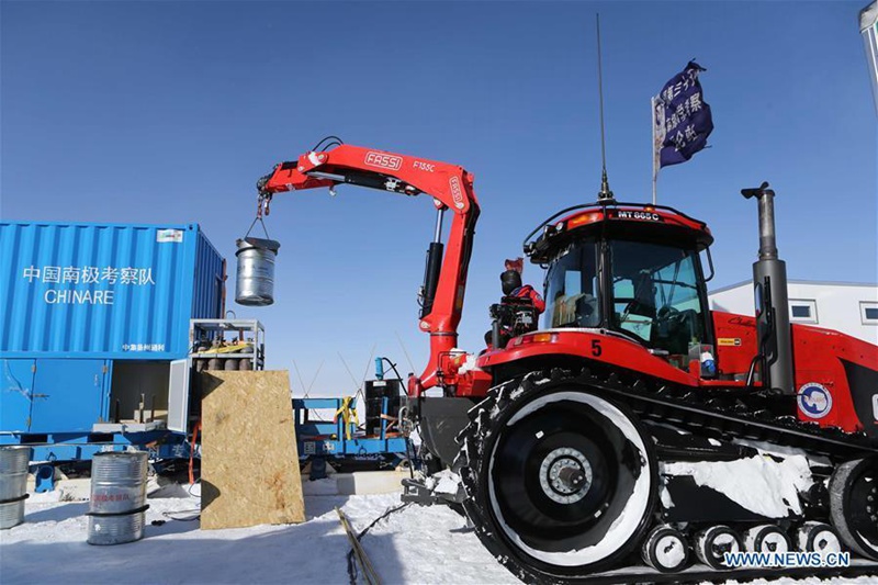 Chinas Expeditionsteam verl?sst Dome A
