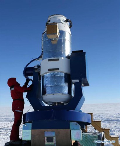 Chinas Expeditionsteam verl?sst Dome A