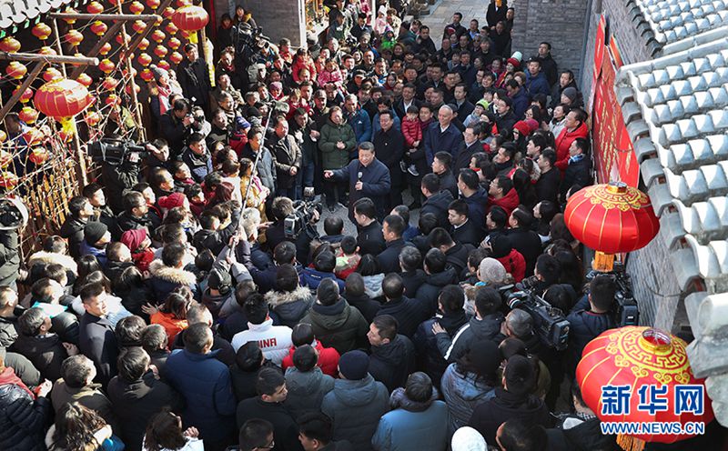 Xi übermittelt Glückwünsche zum Frühlingsfest