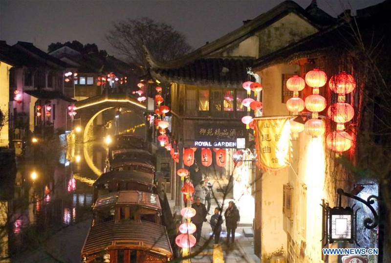 Feierlichkeiten zum Frühlingsfest in ganz China