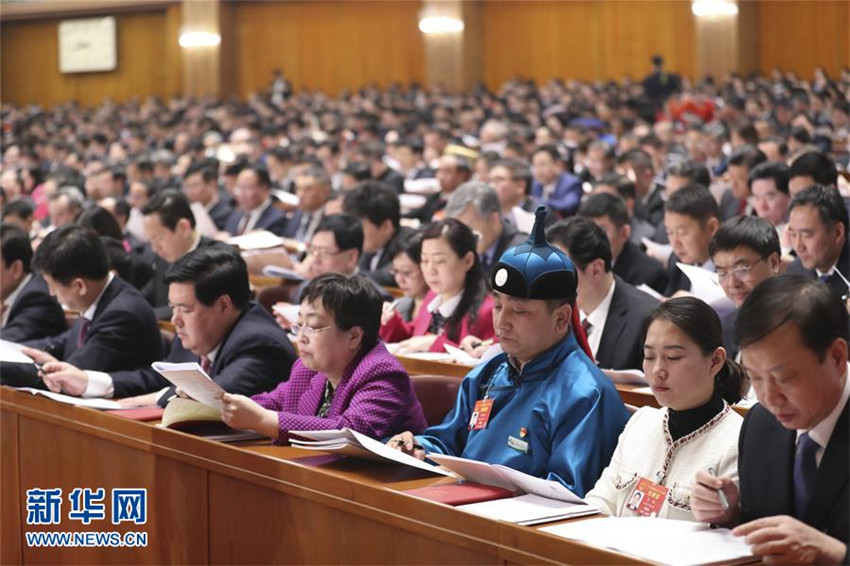 2. Tagung des 13. Nationalen Volkskongresses in Beijing er?ffnet