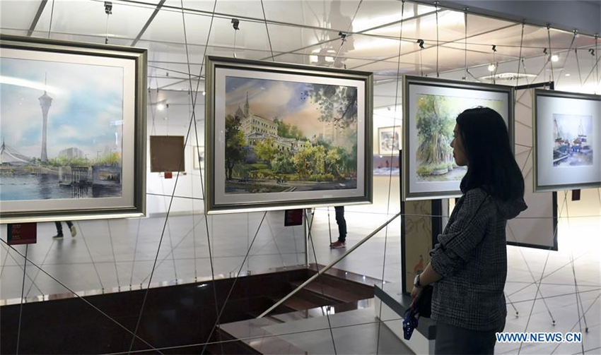 Kunstausstellung zur Feier des 20. Gründungstags der Sonderverwaltungsregion Macau