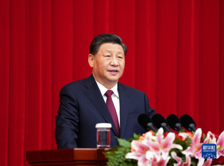 Xi Jinping beim Neujahrstee der PKKCV