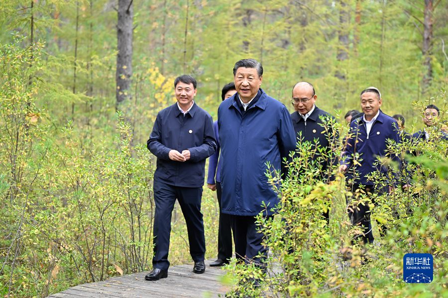 Xi Jinping betont Erschlie?ung neuer Wege für eine hochwertige Entwicklung Heilongjiangs