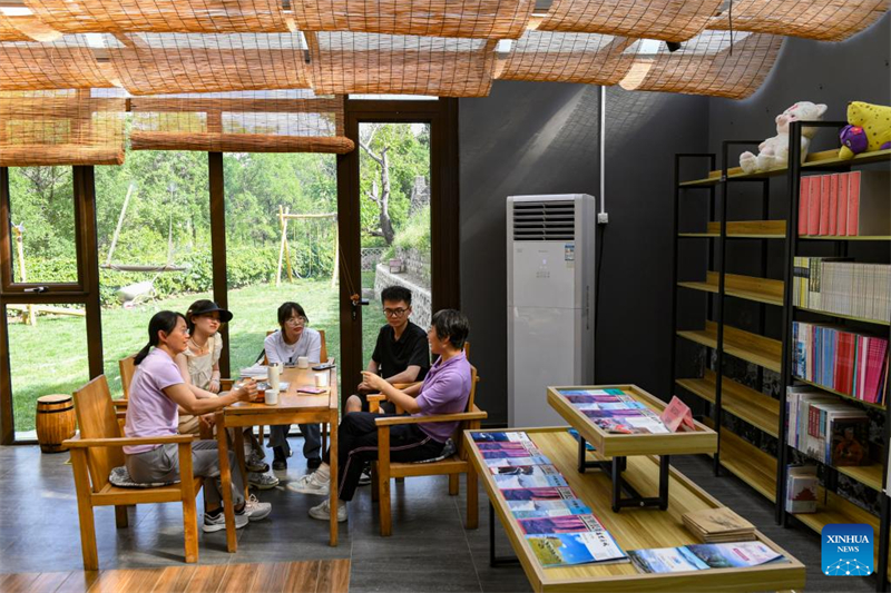 Dorf in Beijing entwickelt eine Tourismusindustrie auf Grundlage der Gro?en Mauer