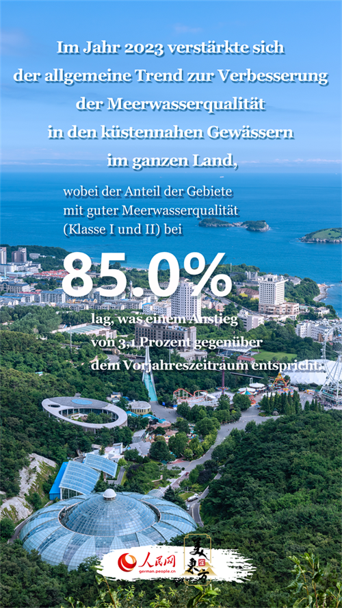 Der blaue Himmel, das grüne Land und das klare Wasser zeichnen ein neues Bild vom sch?nen China