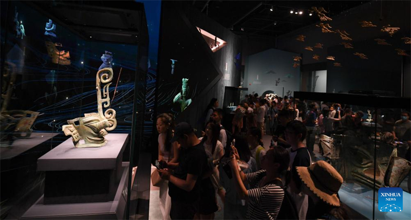 Ausstellung über die alte Shu-Zivilisation in Beijing