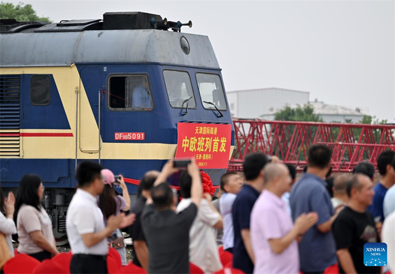 Nordchinas Tianjin er?ffnet China-Europa-Güterzugstrecke