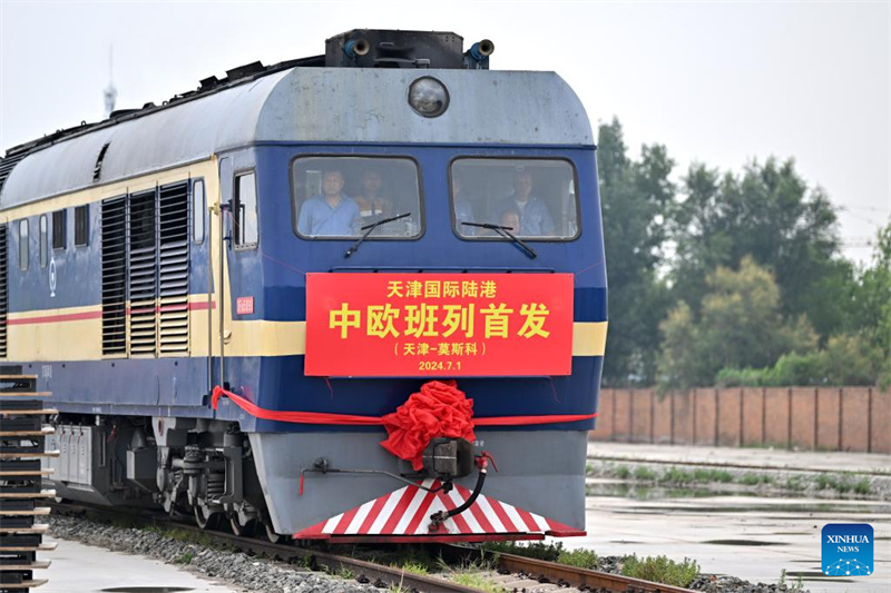 Nordchinas Tianjin er?ffnet China-Europa-Güterzugstrecke