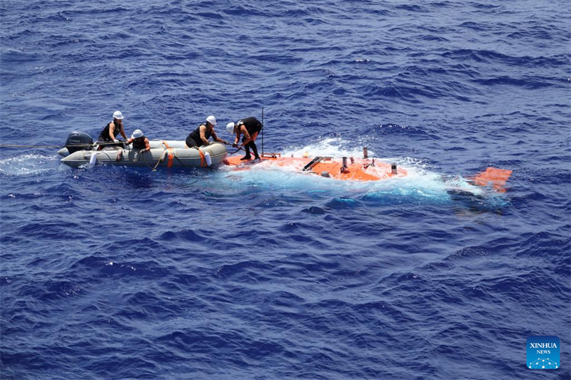 Chinas bemanntes Tiefseetauchboot absolviert 300. Tauchgang