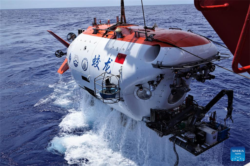 Chinas bemanntes Tiefseetauchboot absolviert 300. Tauchgang