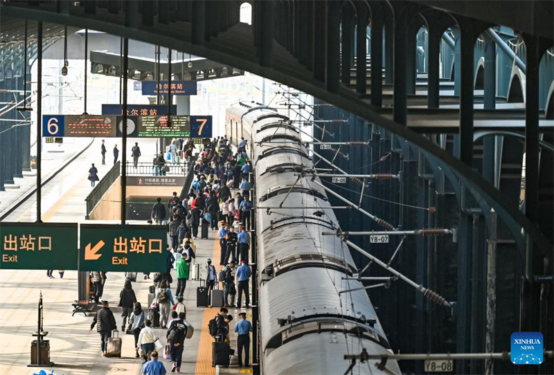 China erwartet 175 Millionen Bahnreisen zum Nationalfeiertag