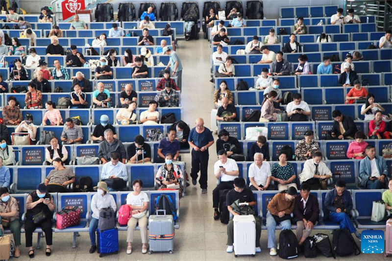 China erwartet 175 Millionen Bahnreisen zum Nationalfeiertag