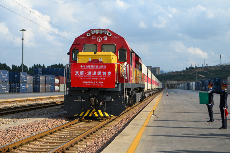 China er?ffnet neue Güterzugstrecke zwischen Beijing und Südostasien