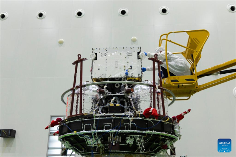 SMILE-Satellit startet Richtung Europa