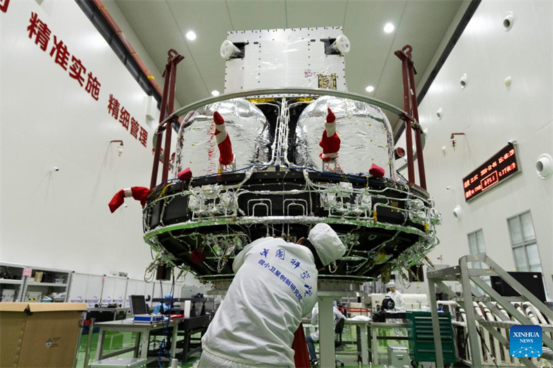 SMILE-Satellit startet Richtung Europa