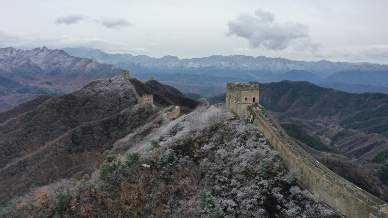 Winterzauber an der Gro?en Mauer von Jinshanling