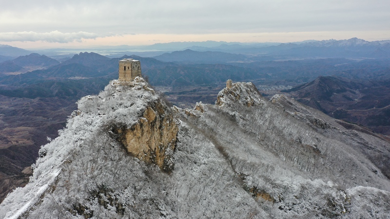Winterzauber an der Gro?en Mauer von Jinshanling