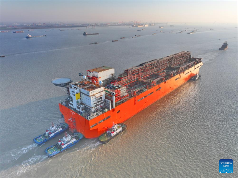 Erste chinesische FLNG-Gro?anlage zieht von Nantong nach Zhoushan
