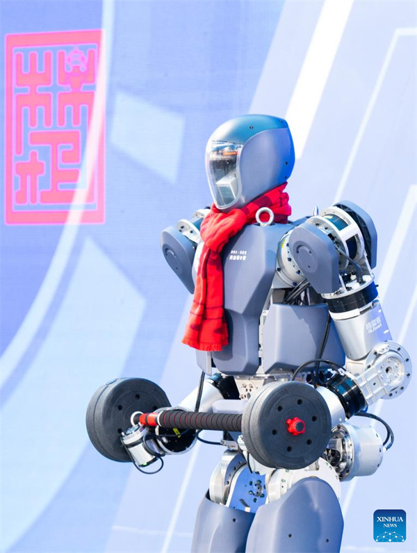 China pr?sentiert humanoide Roboter der ?Chucai“-Serie