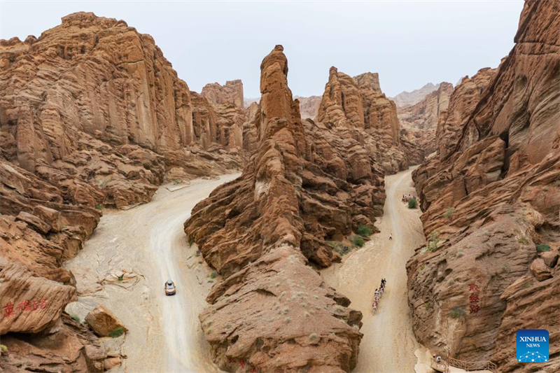 Boomender Sommertourismus auf Chinas Duku-Hochstra?e